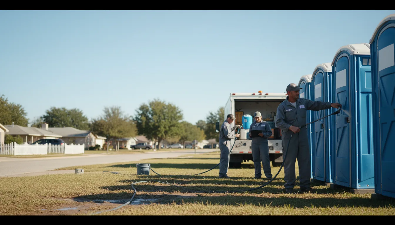 Long-Term Portable Toilet Rental in Windsor, IL near me